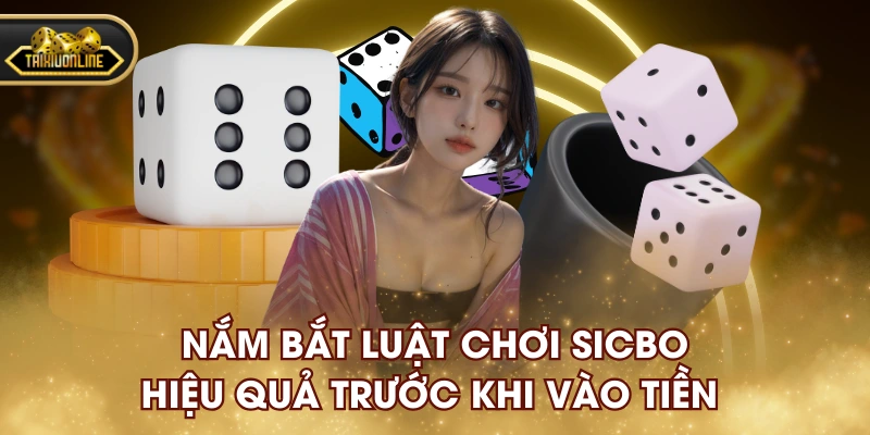 Nắm bắt luật chơi Sicbo hiệu quả trước khi vào tiền